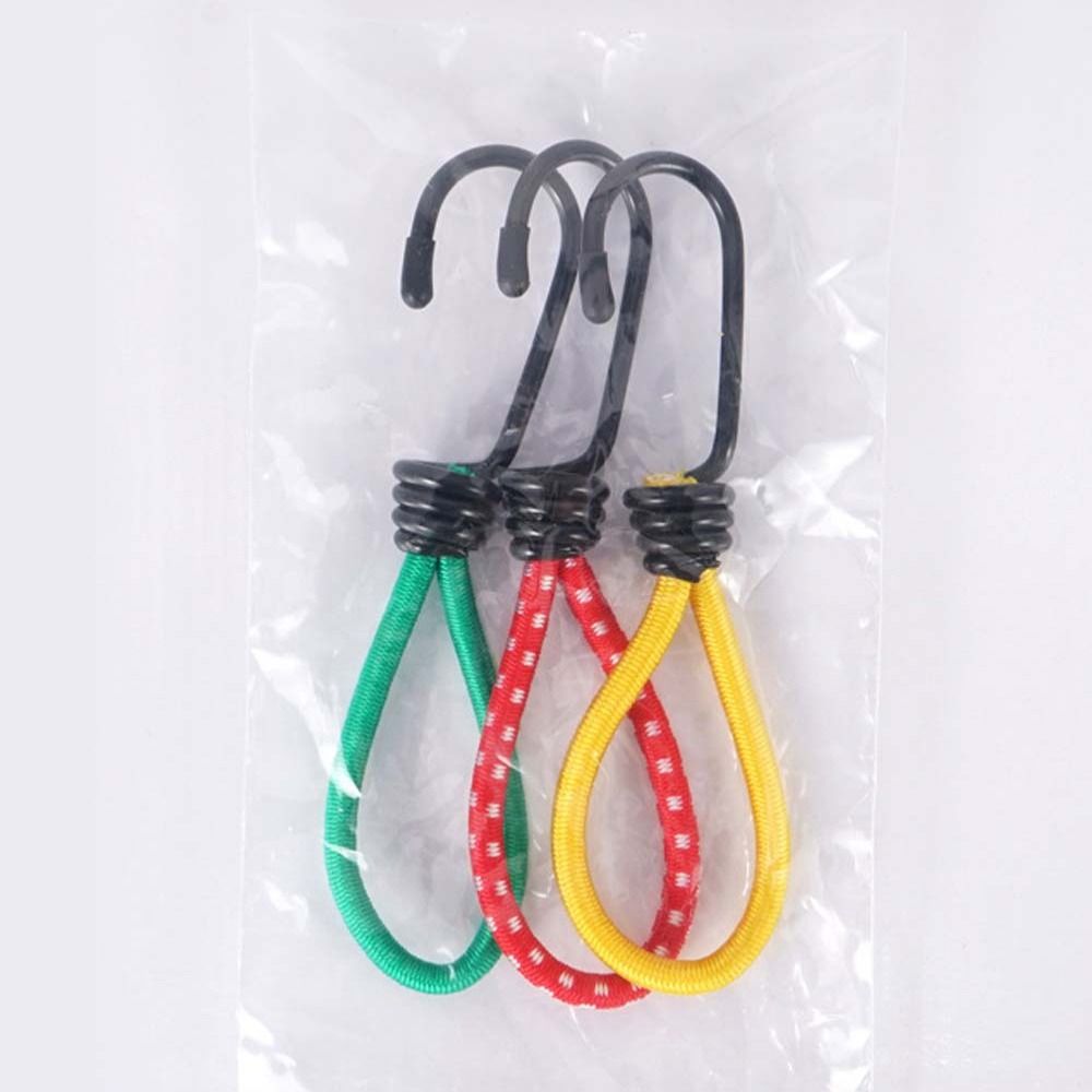 Cheap Goat Tents 5pcs Tent Elastic Rope Buckle Outdoor Camping Tent Cord Rope Fastener Fixing Band   